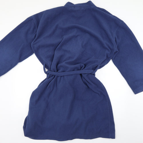 Tesco Mens Blue Colourblock   Robe Size L