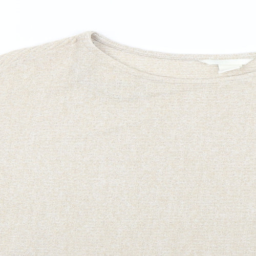 H&M Womens Beige   Pullover Jumper Size S