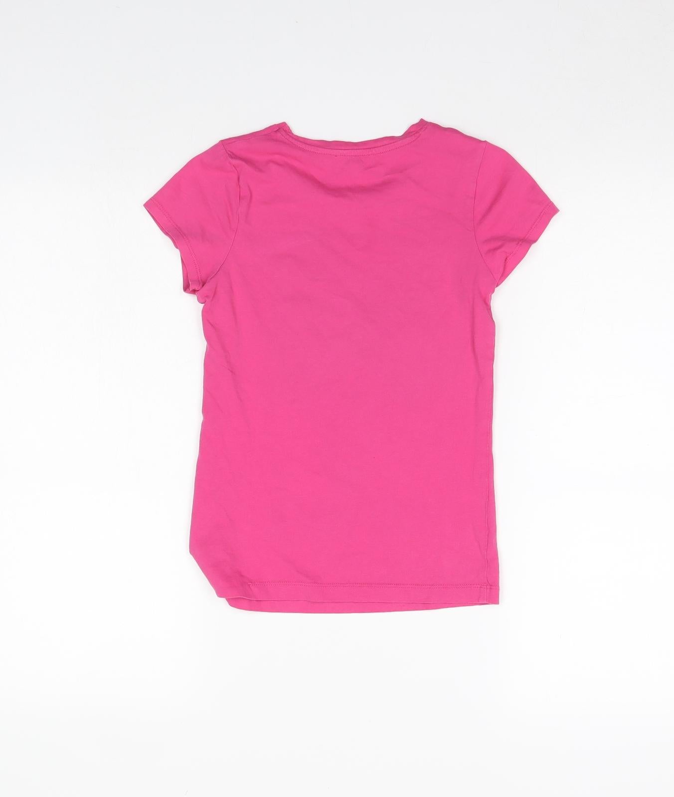 Blue Zoo Girls Pink   Basic T-Shirt Size 9 Years  - catwalk