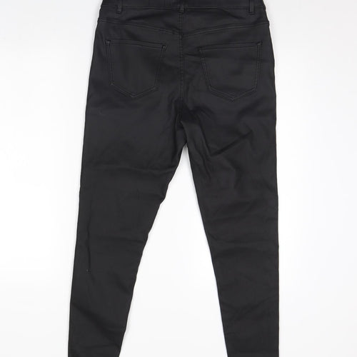 New Look Womens Black   Capri Leggings Size 14 L30 in
