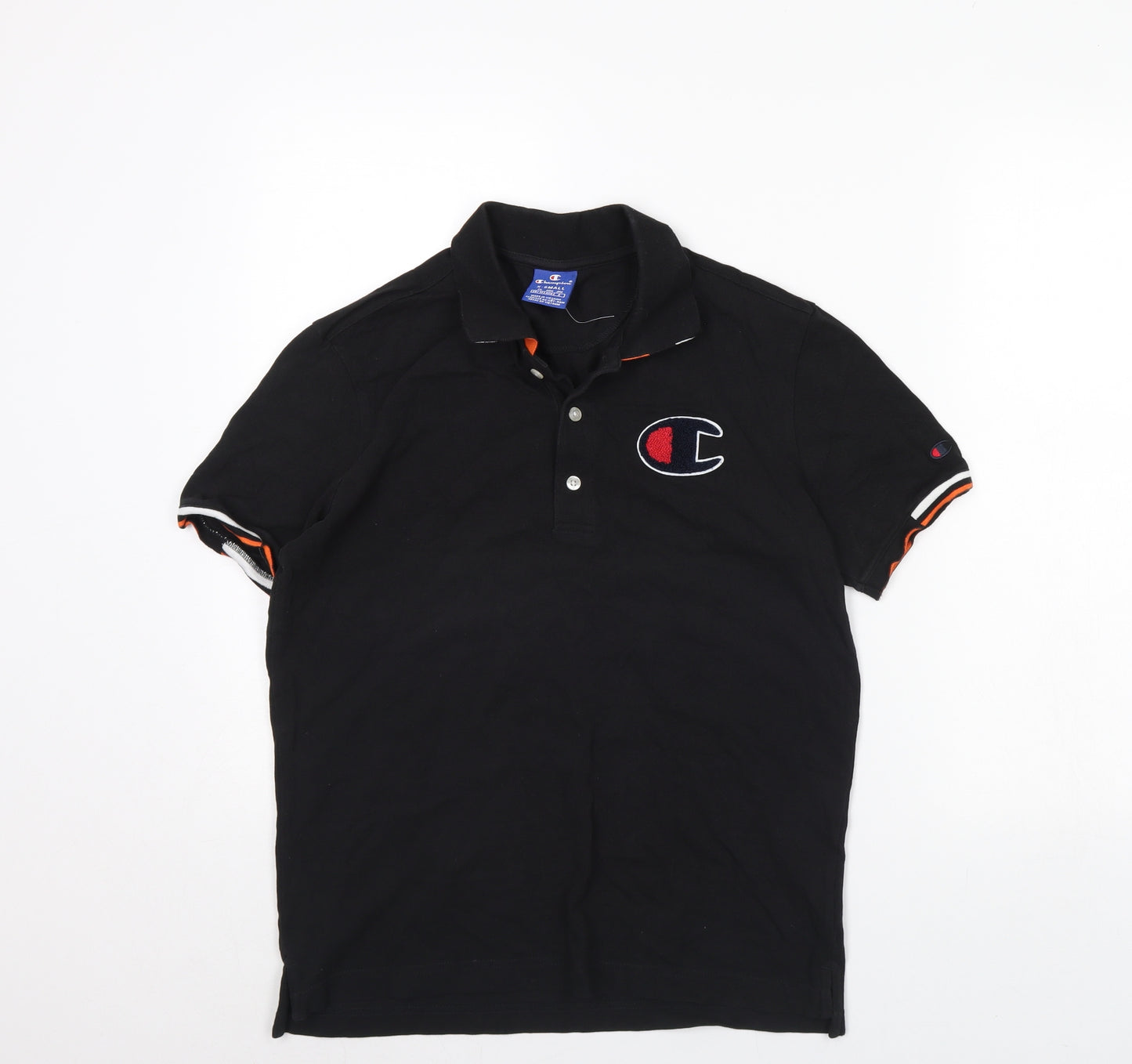 Champion Mens Black    Polo Size XS