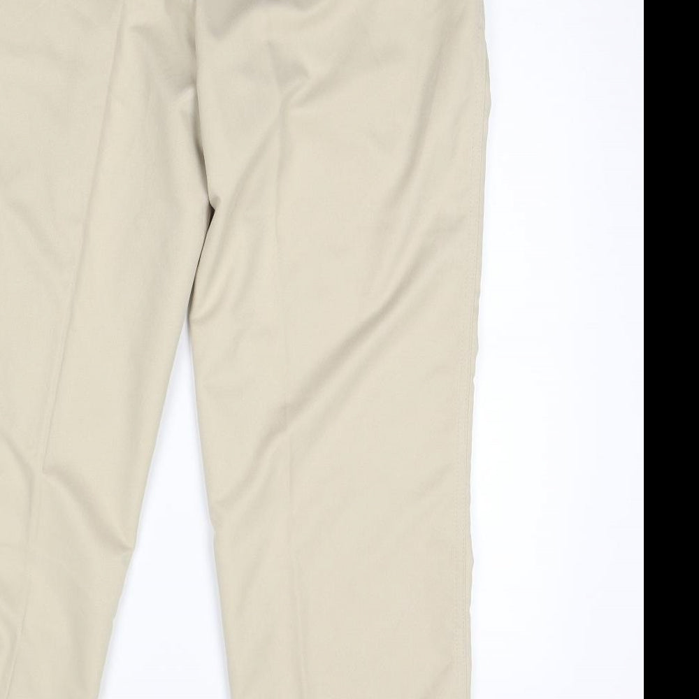 Dunlop Mens Beige   Trousers  Size 34 L30 in