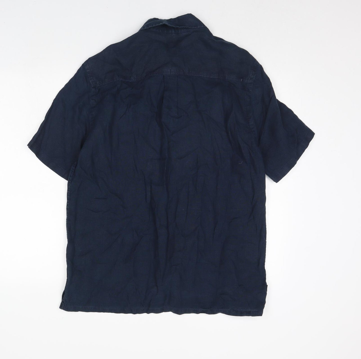 George Mens Blue    Dress Shirt Size M