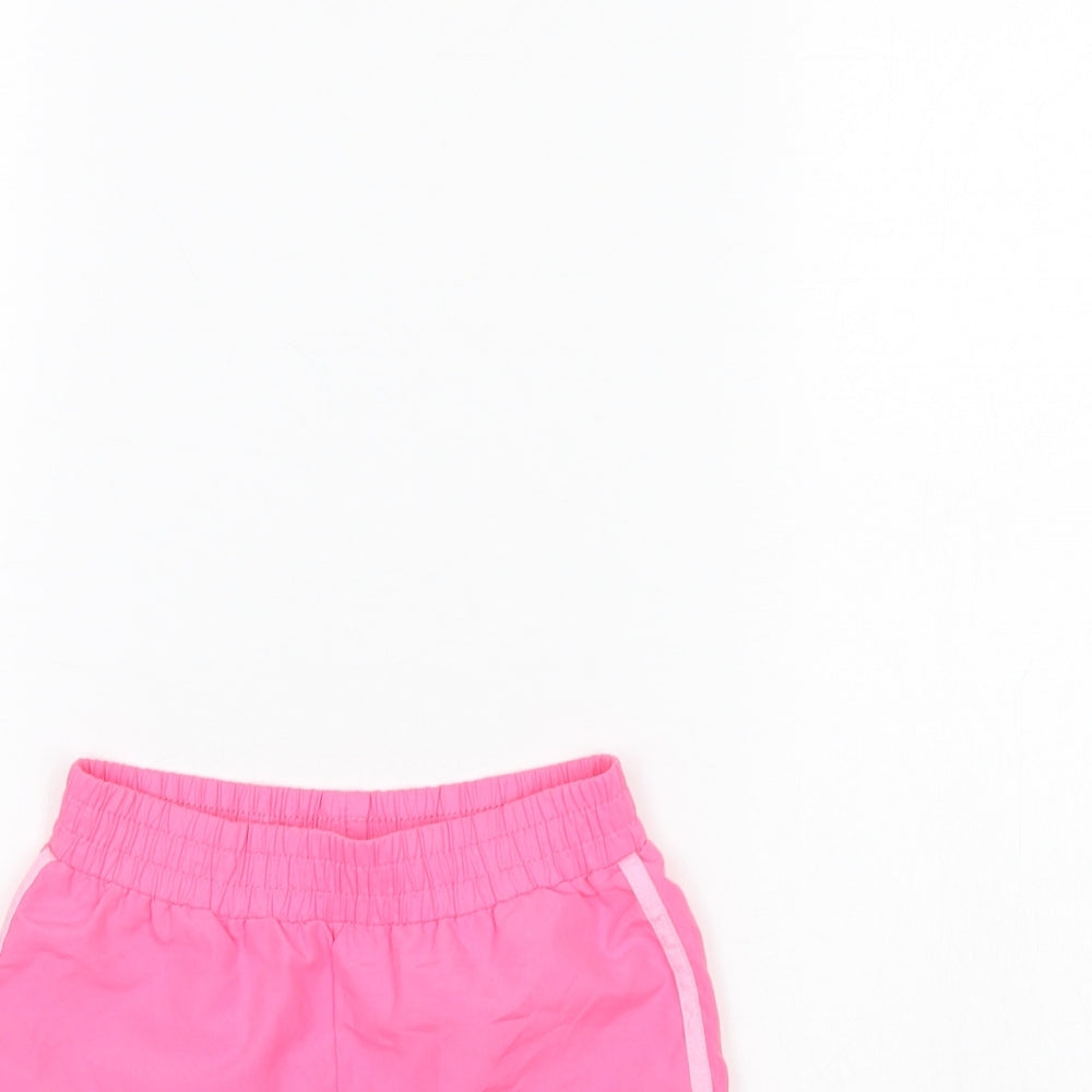 Evie Girls Pink   Sweat Shorts Size 5 Years