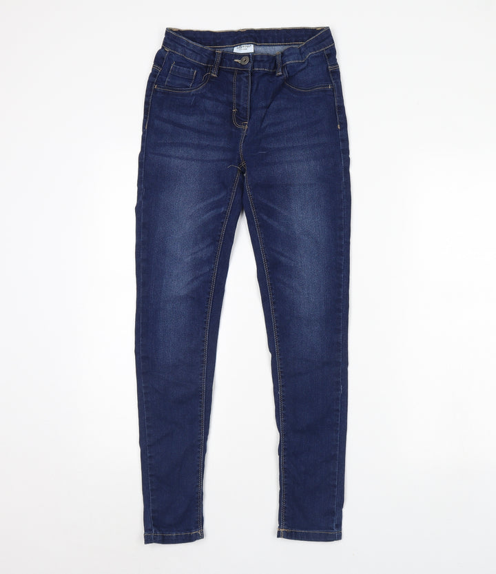 Lily & Dan Girls Blue Denim Skinny Jeans Size 11 Years