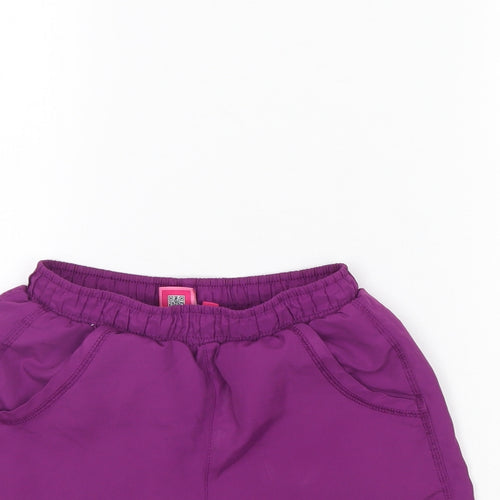 LA Gear Girls Purple   Sweat Shorts Size 9 Years