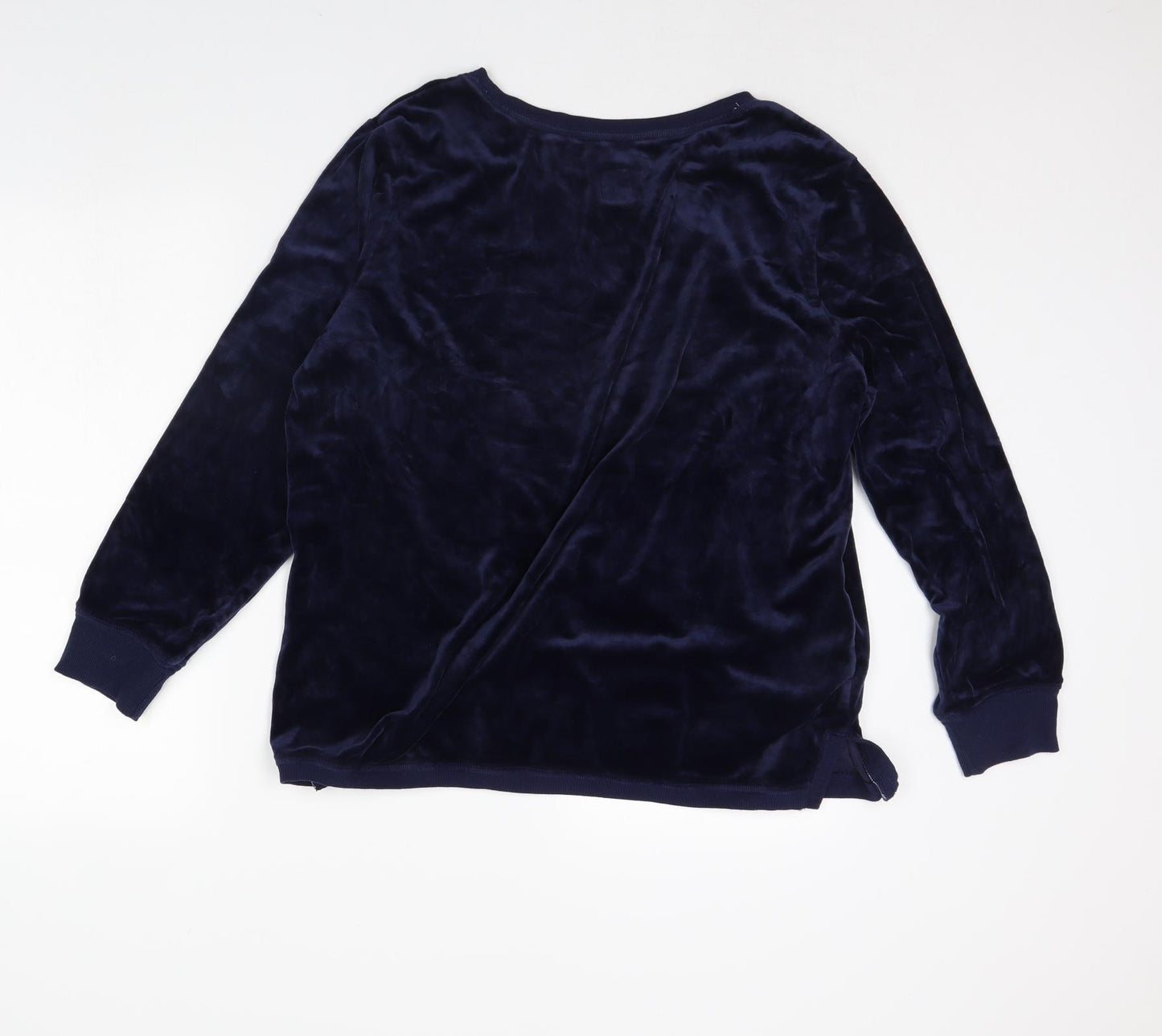 jane & bleecker Womens Blue Solid  Cami Pyjama Top Size XL  - Goodnight