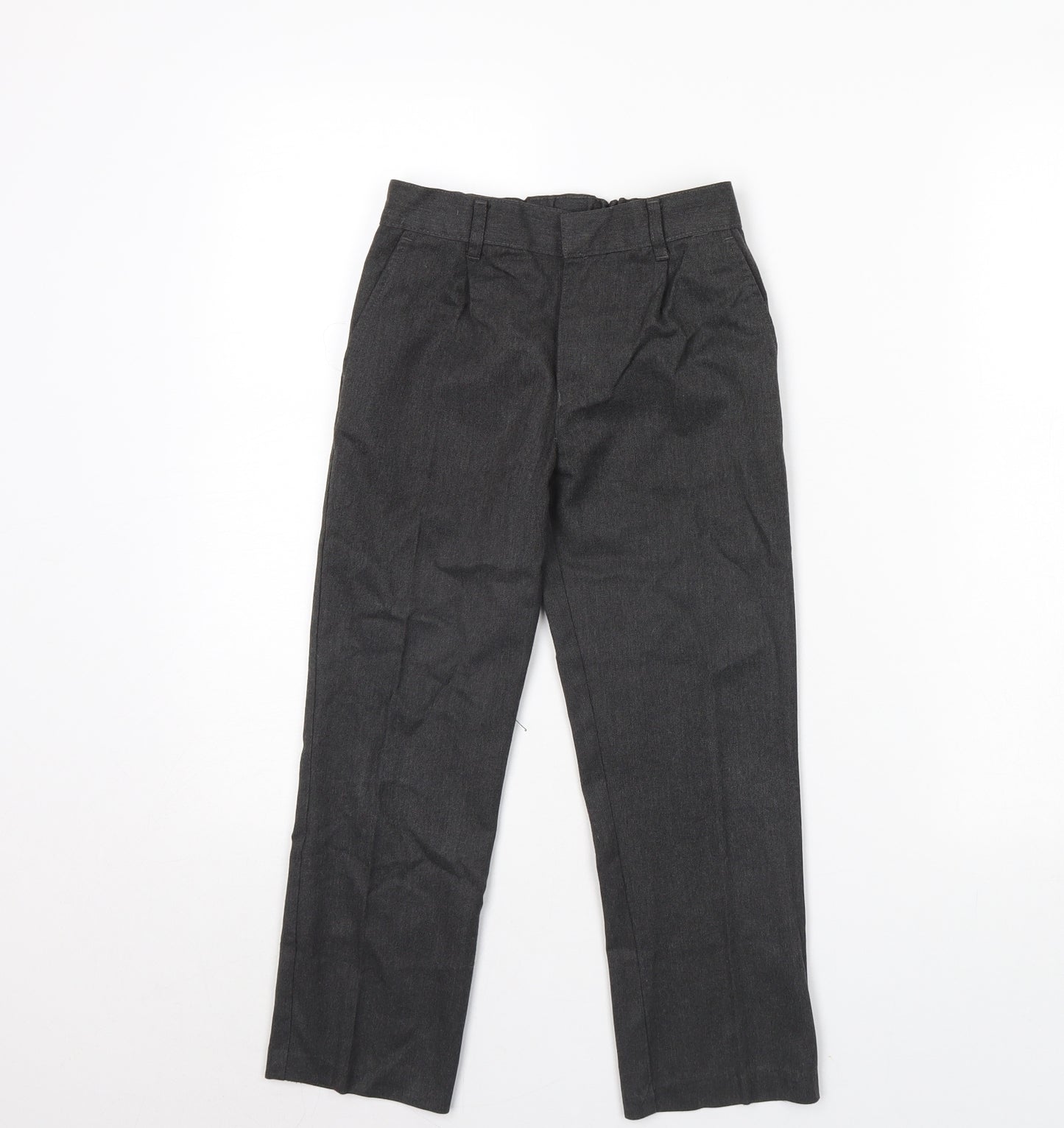 F&F Boys Grey   Dress Pants Trousers Size 6 Years - School