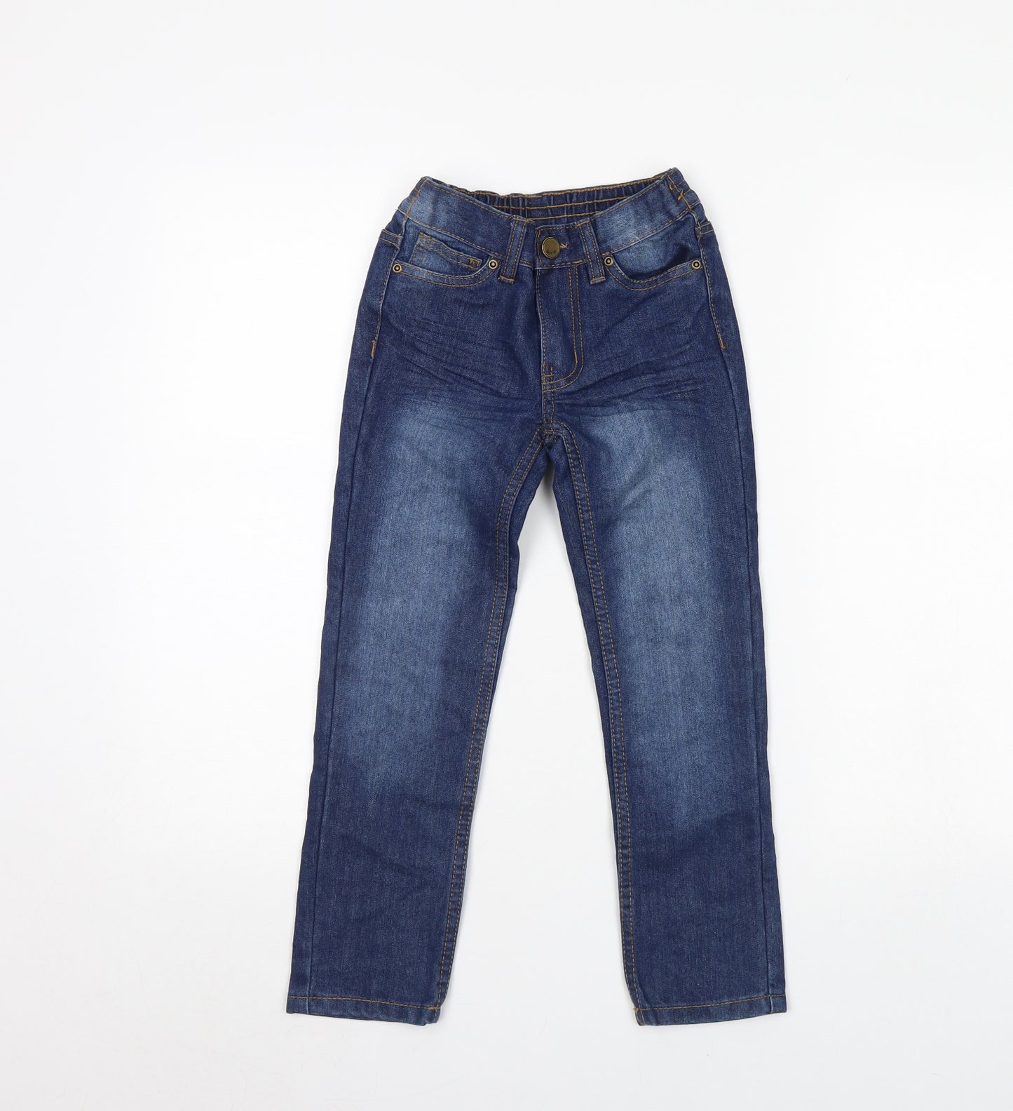 Kiki & koko Boys Blue  Denim Straight Jeans Size 6 Years