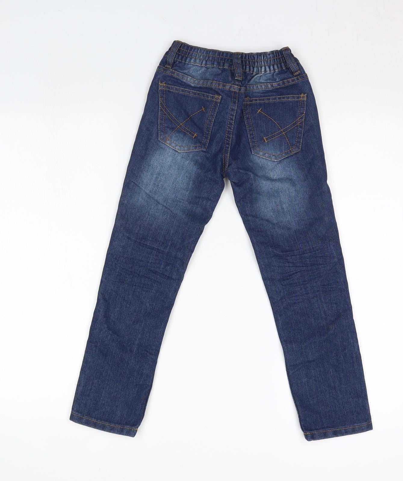 Kiki & koko Boys Blue  Denim Straight Jeans Size 6 Years