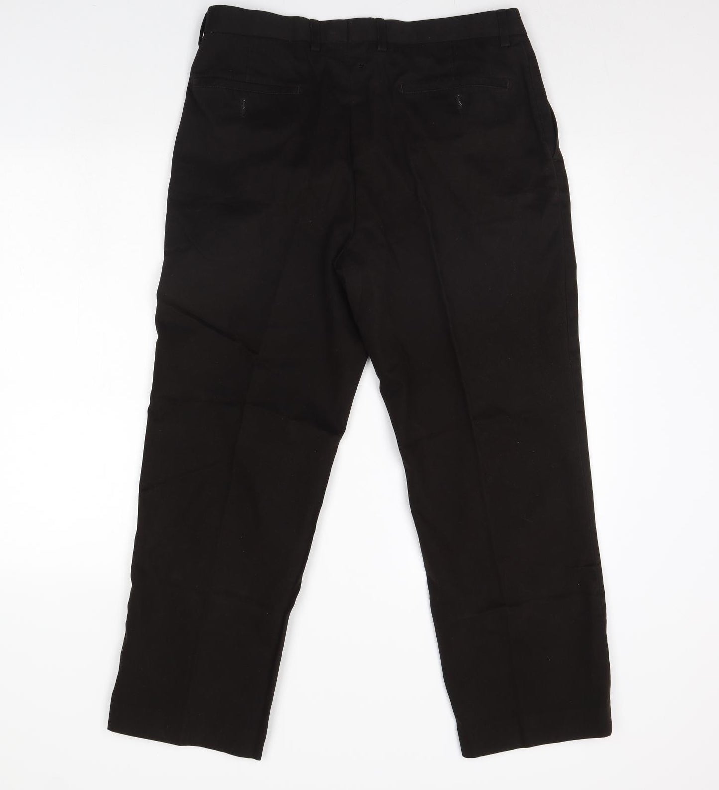 m&s Mens Brown   Trousers  Size 34 L30 in