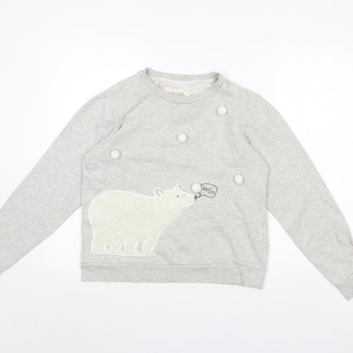 Lounge and Sleepwear Womens Grey   Pullover Jumper Size 10  - Polar bear
