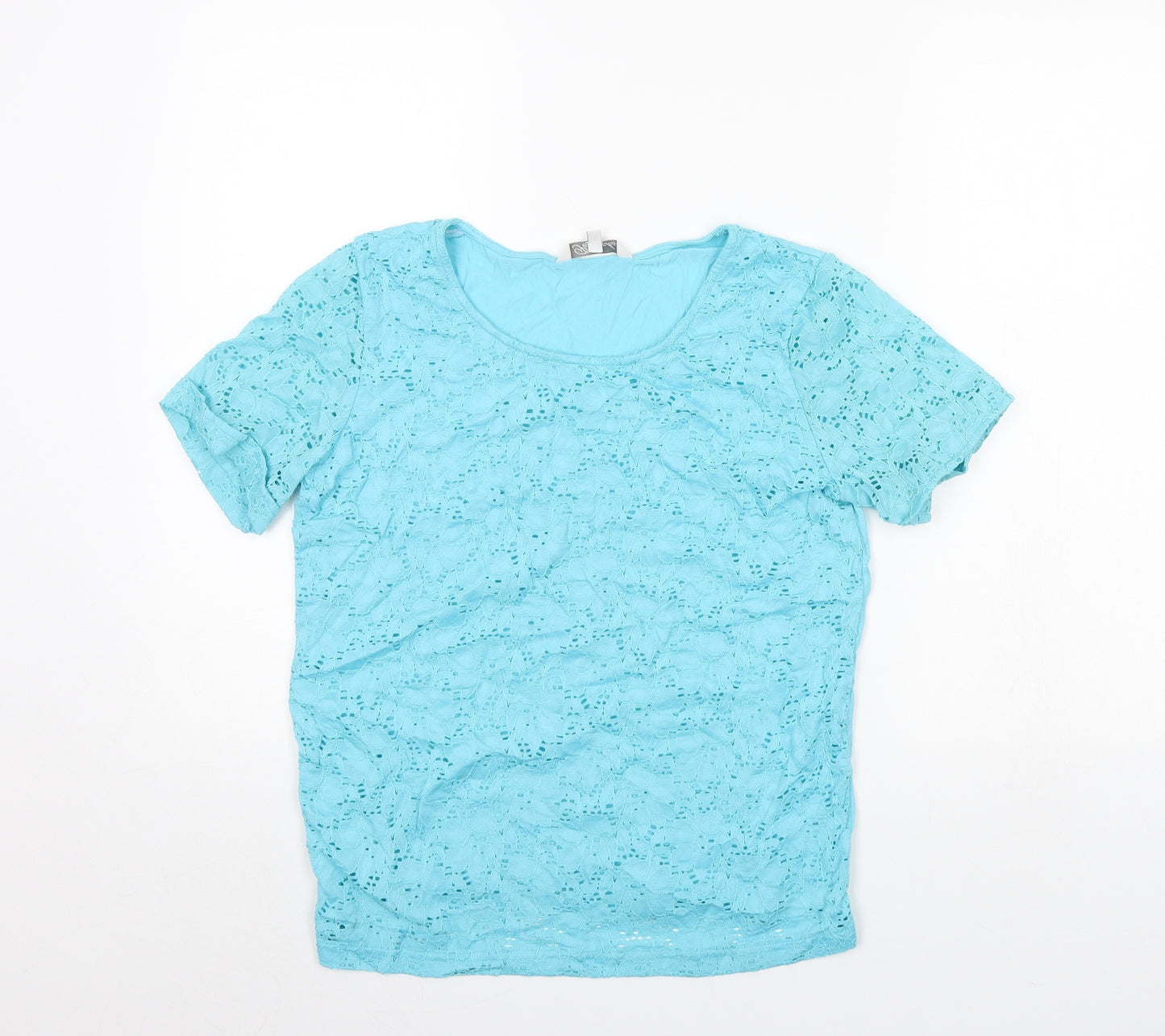 Peacocks Womens Blue   Basic Blouse Size 12
