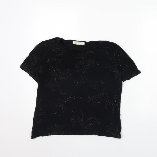Bonmarché Womens Black   Basic Blouse Size S