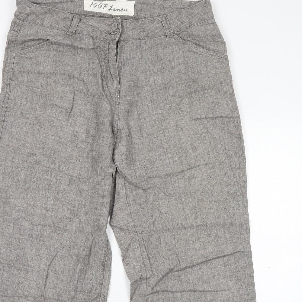 George Womens Grey   Trousers  Size 14 L30 in