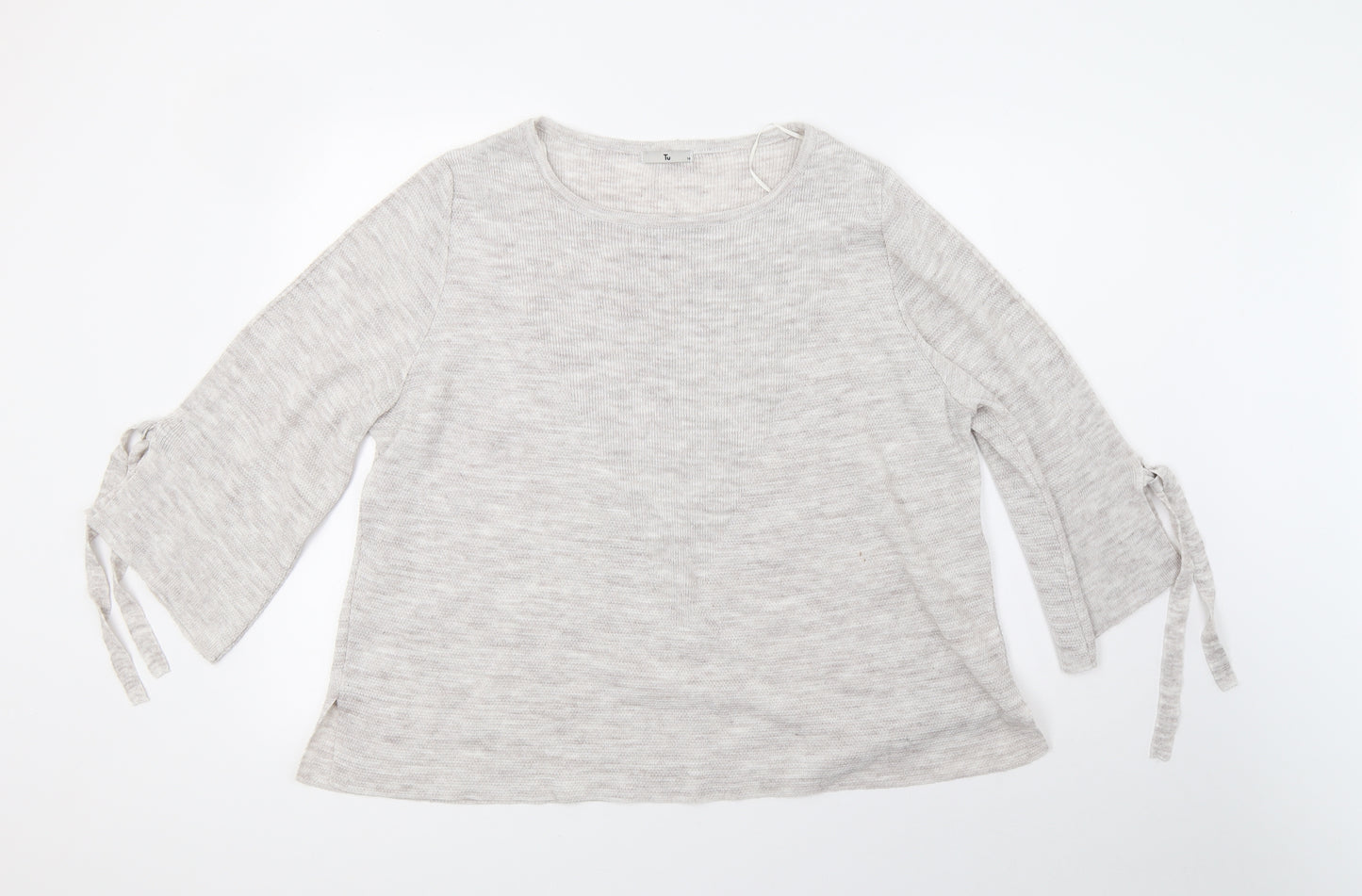 Sainsburys Womens Grey   Pullover Sweatshirt Size 16