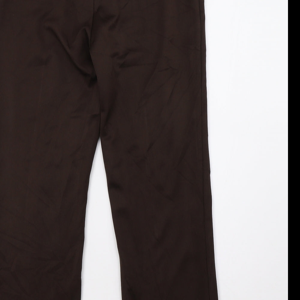 Classics Womens Brown   Trousers  Size 10 L28 in