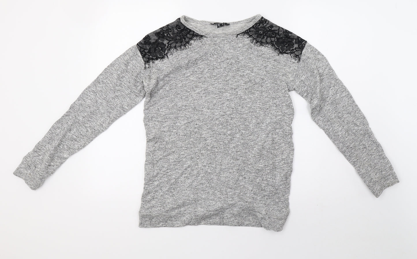 Primark Womens Grey   Pullover Sweatshirt Size 6