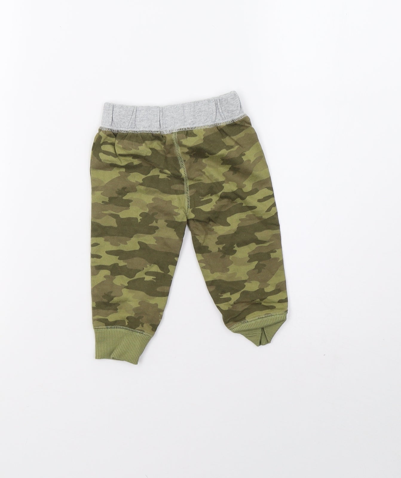 carters Baby Green Camouflage  Sweatpants Trousers Size 6-9 Months