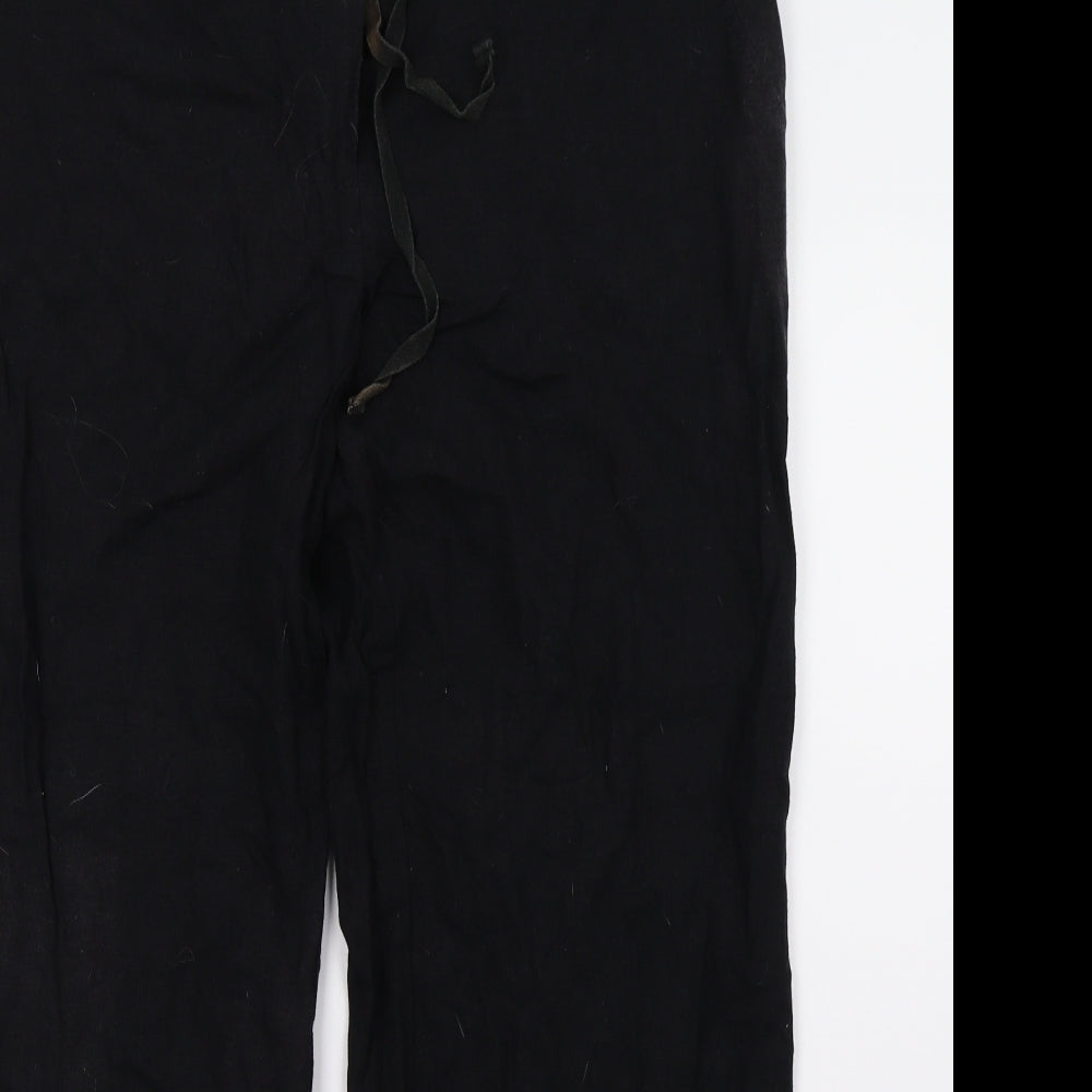Marks and Spencer Womens Black   Trousers  Size 18 L30 in