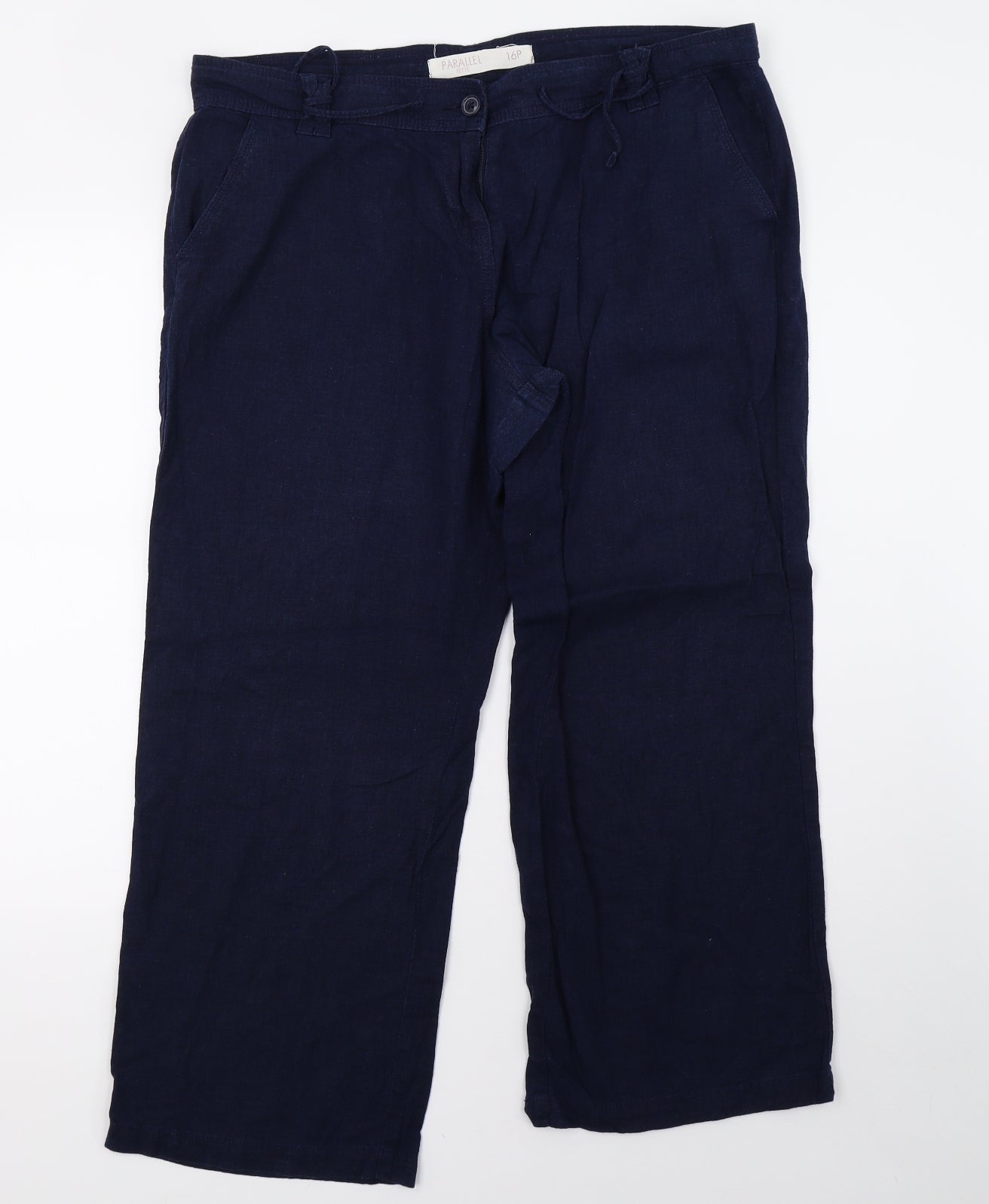 NEXT Womens Blue   Trousers  Size 16 L28 in