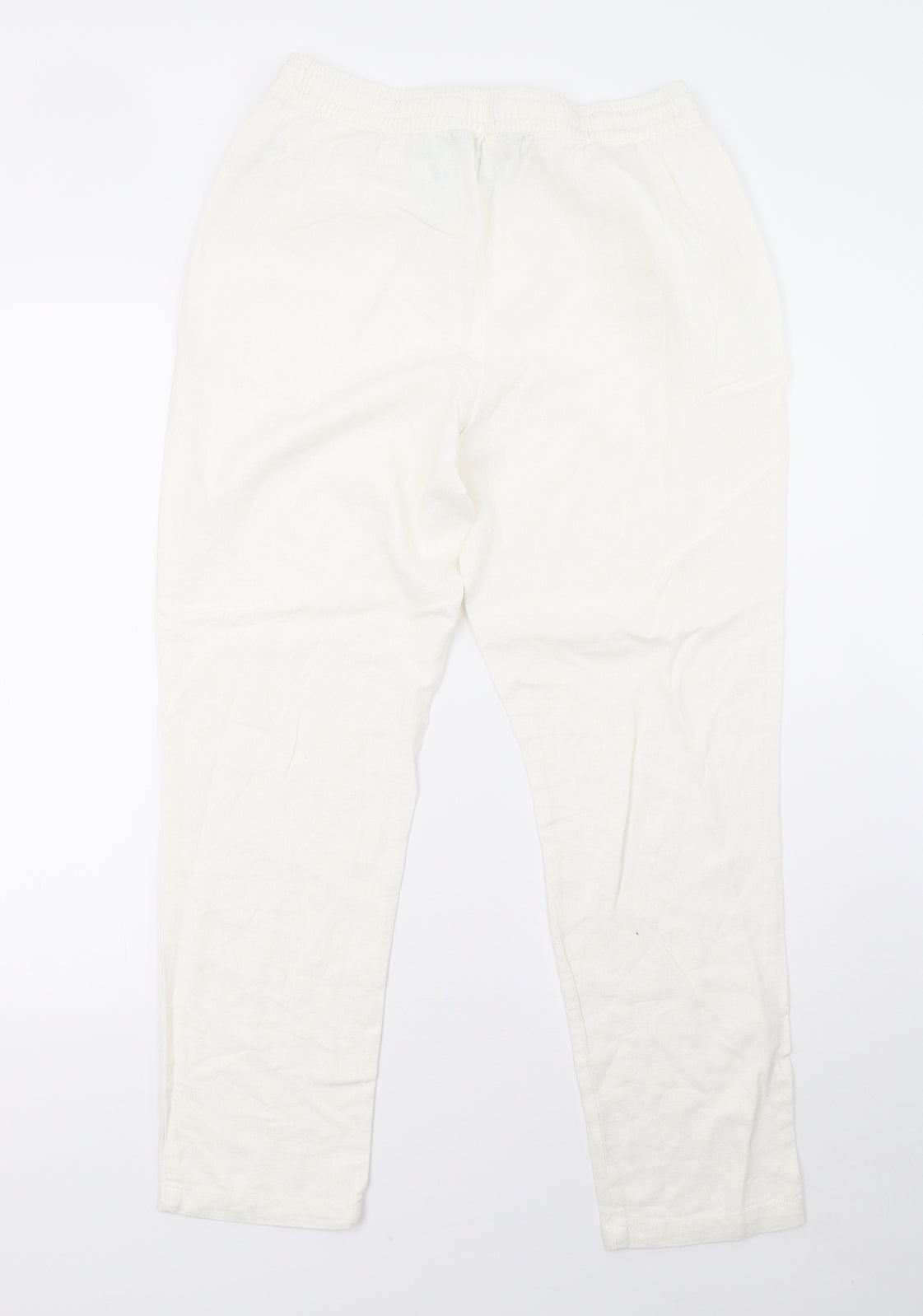 Dorothy Perkins Womens White   Trousers  Size 8 L28 in