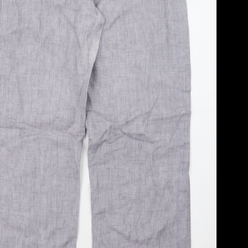 Preworn Womens Grey   Trousers  Size 12 L30 in