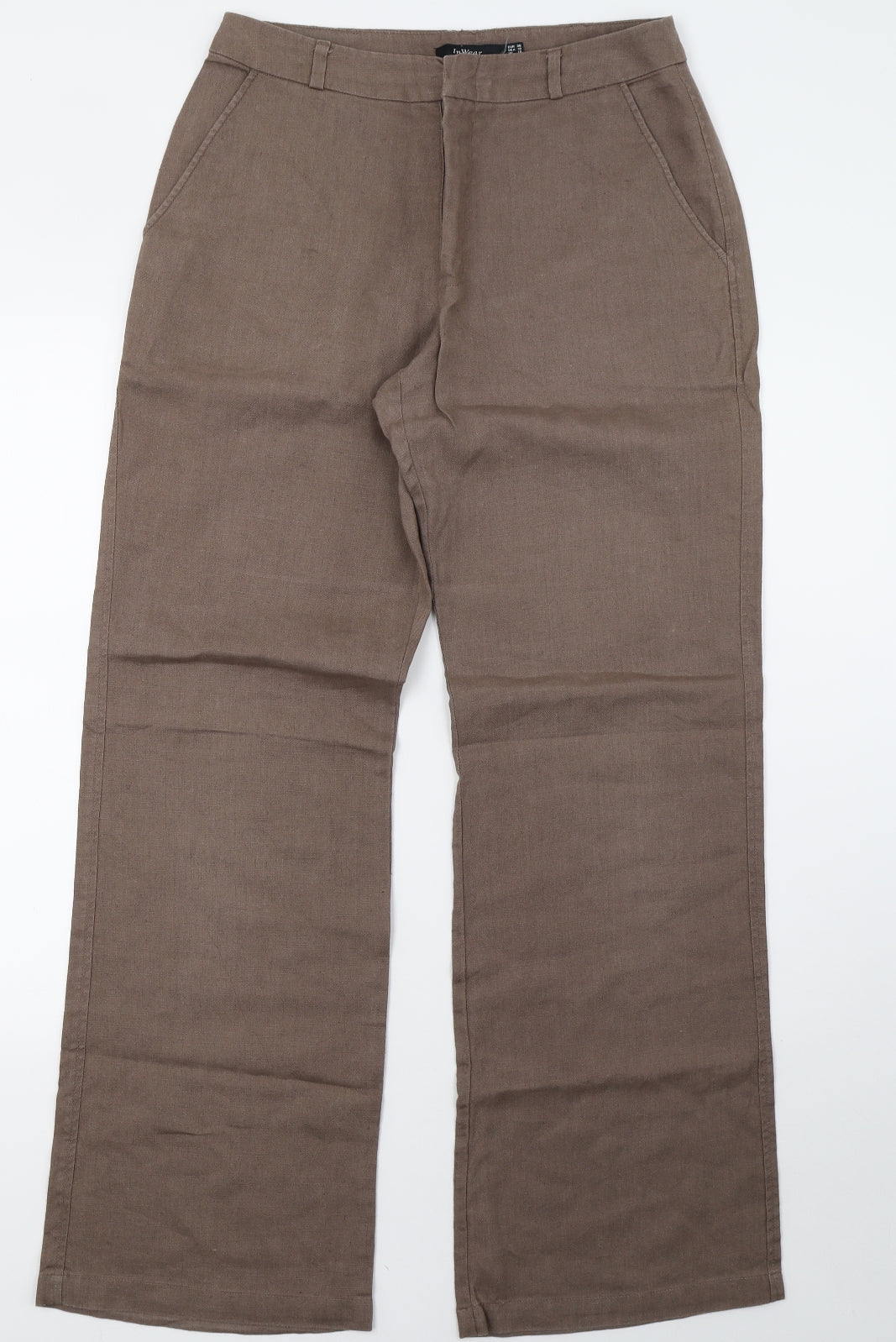 inwear Womens Brown   Trousers  Size 12 L32 in