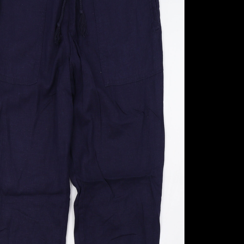 Marks and Spencer Womens Blue   Trousers  Size 12 L30 in