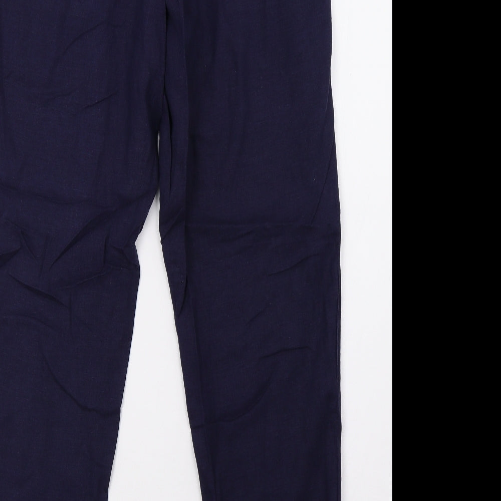 Marks and Spencer Womens Blue   Trousers  Size 12 L30 in