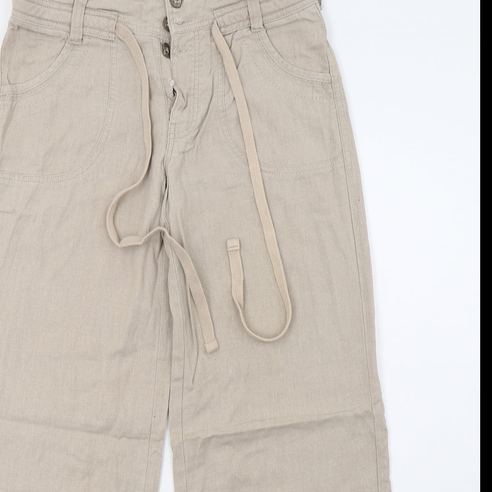 Preworn Womens Brown   Trousers  Size 10 L28 in
