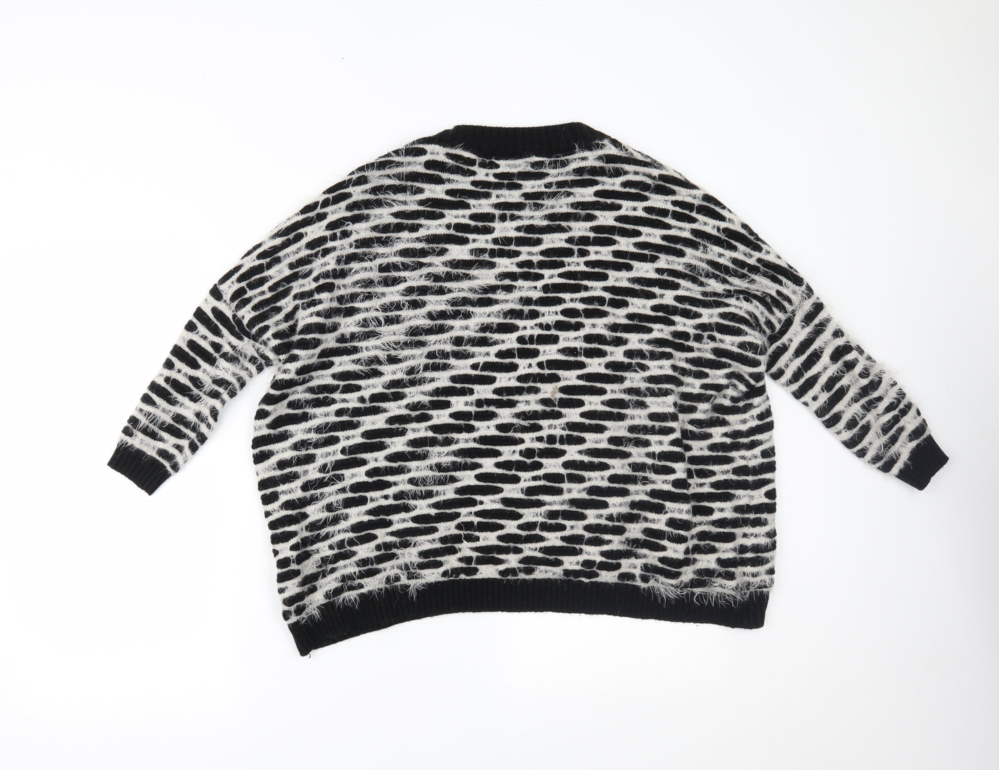 QED London Womens Black   Pullover Jumper Size L