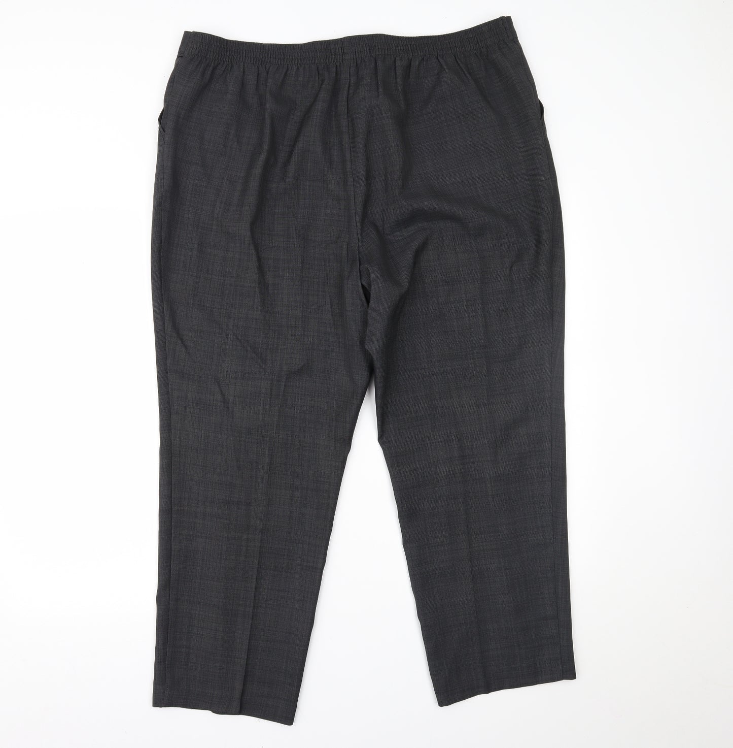 Marks and Spencer Womens Grey   Trousers  Size 20 L23 in
