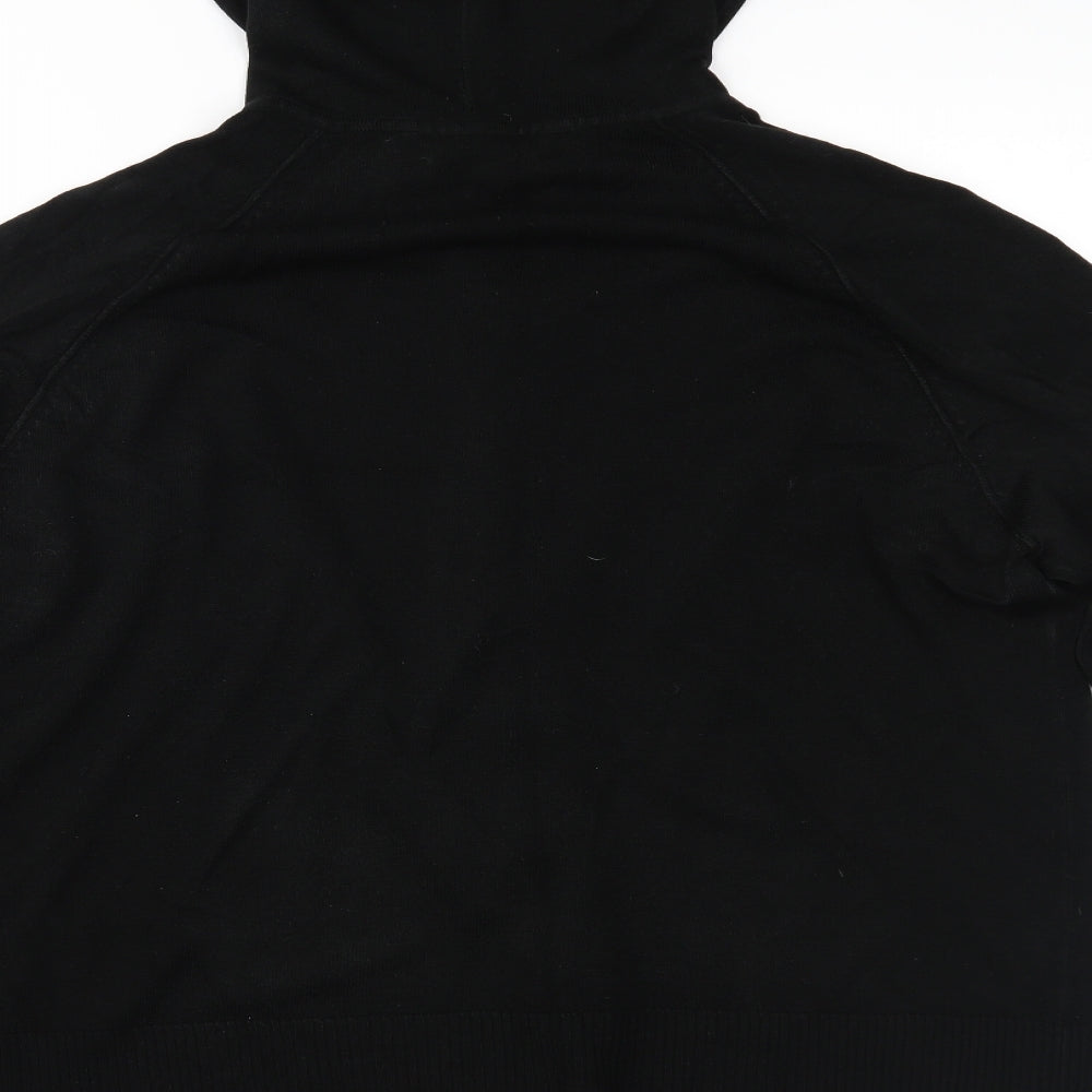 East Coast Womens Black   Full Zip Hoodie Size 24