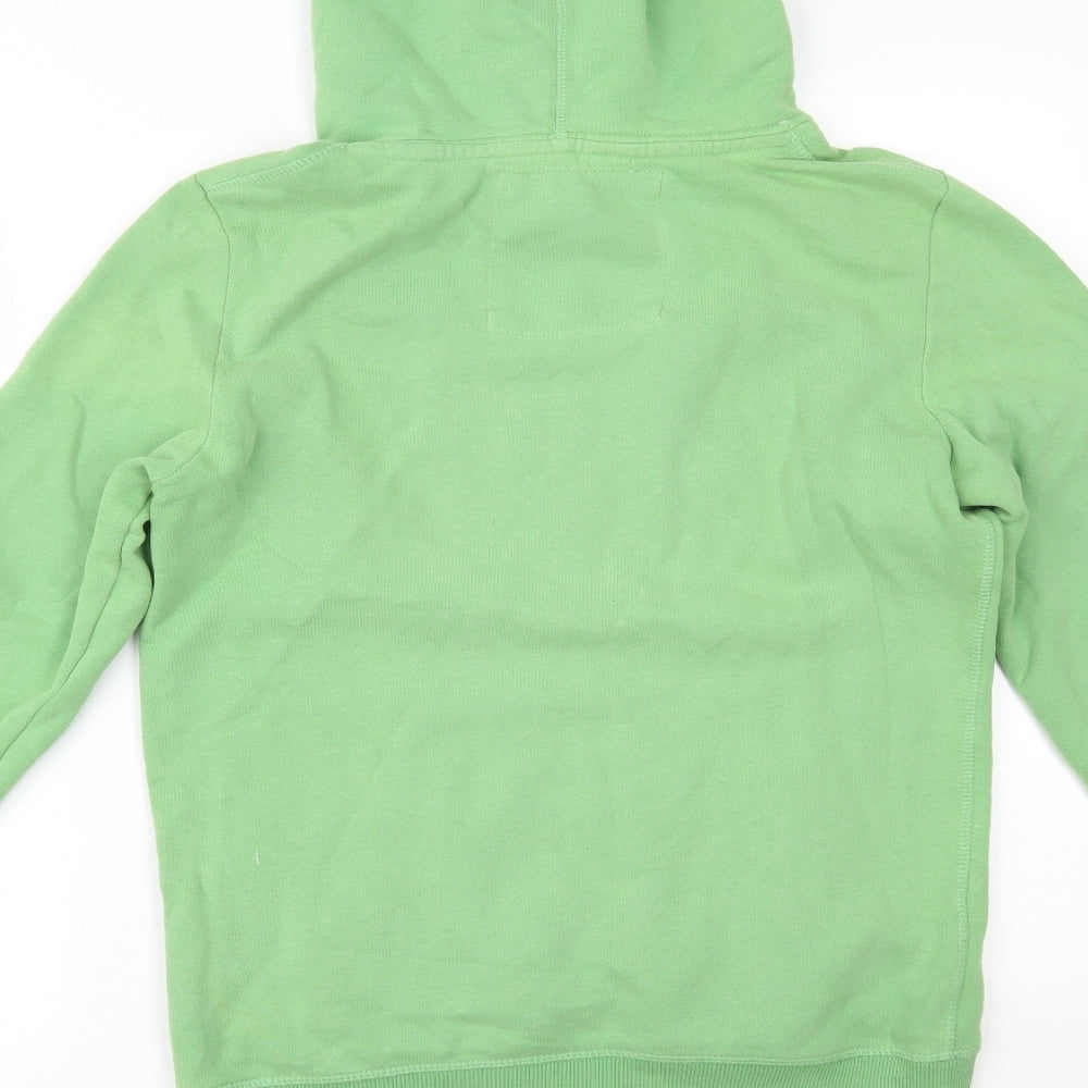 Superdry Womens Green   Pullover Hoodie Size M