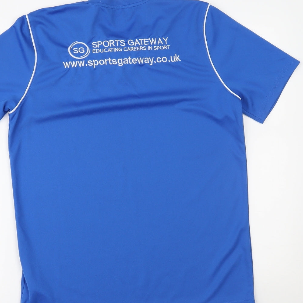 Nike Mens Blue   Pullover T-Shirt Size M