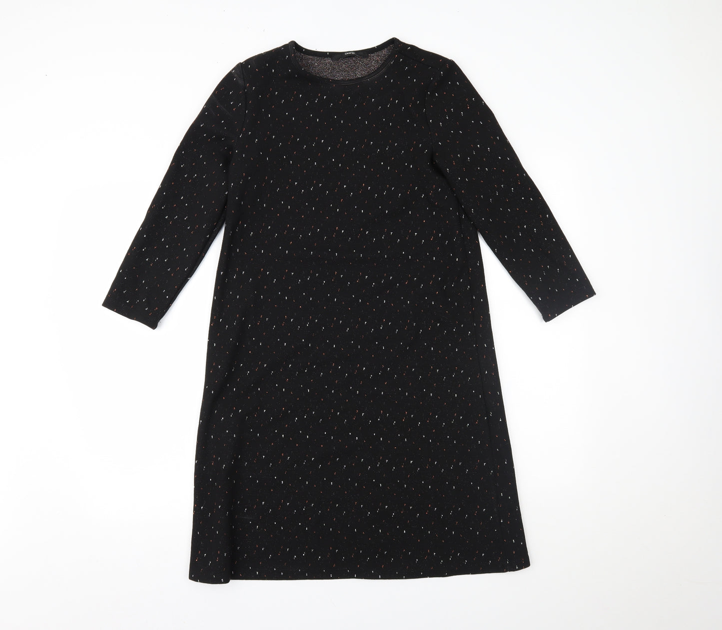 George Womens Black   T-Shirt Dress  Size 16