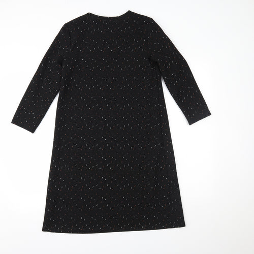 George Womens Black   T-Shirt Dress  Size 16
