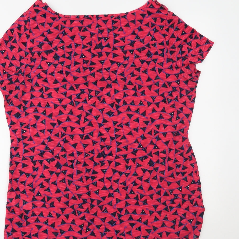 Per Una Womens Pink   Basic T-Shirt Size 18