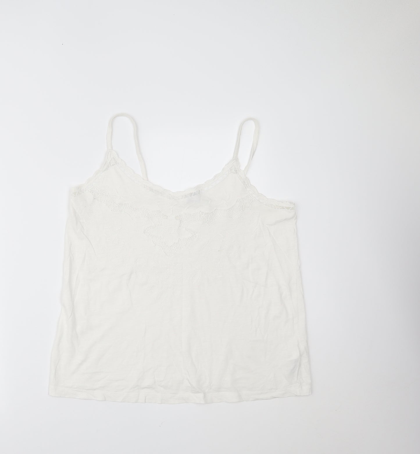 NEXT Womens White   Camisole T-Shirt Size 14