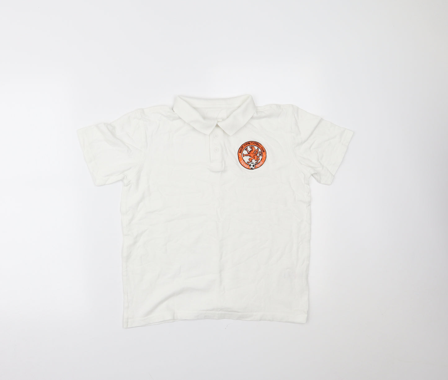 George Boys White   Basic Polo Size 11-12 Years