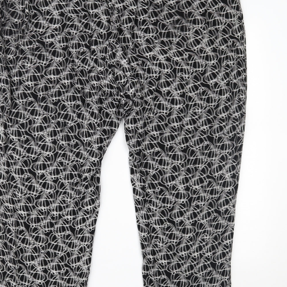 Marks and Spencer Womens Black   Trousers  Size 20 L23 in