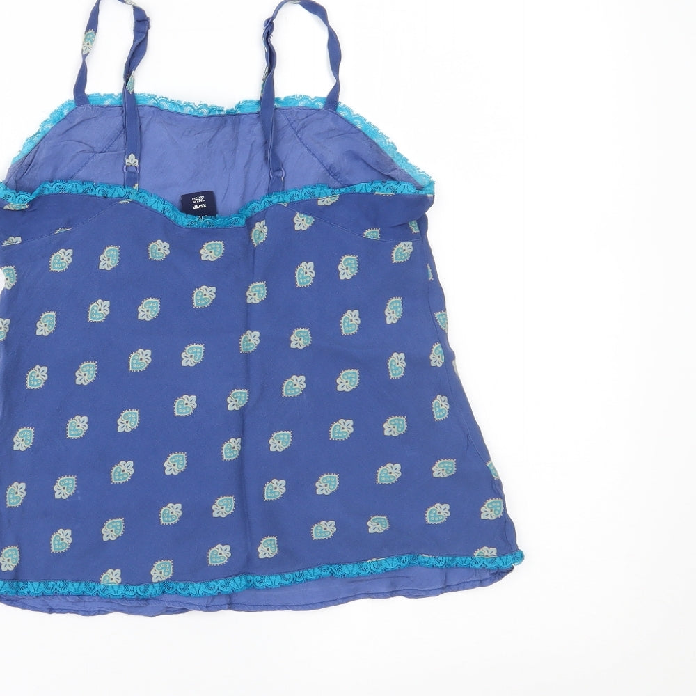 Gap Womens Blue Paisley  Camisole Tank Size XS