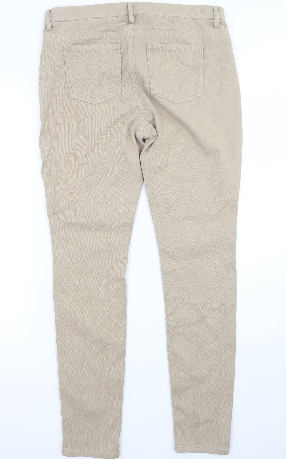 Uniqlo Womens Beige   Jegging Jeans Size L L28 in