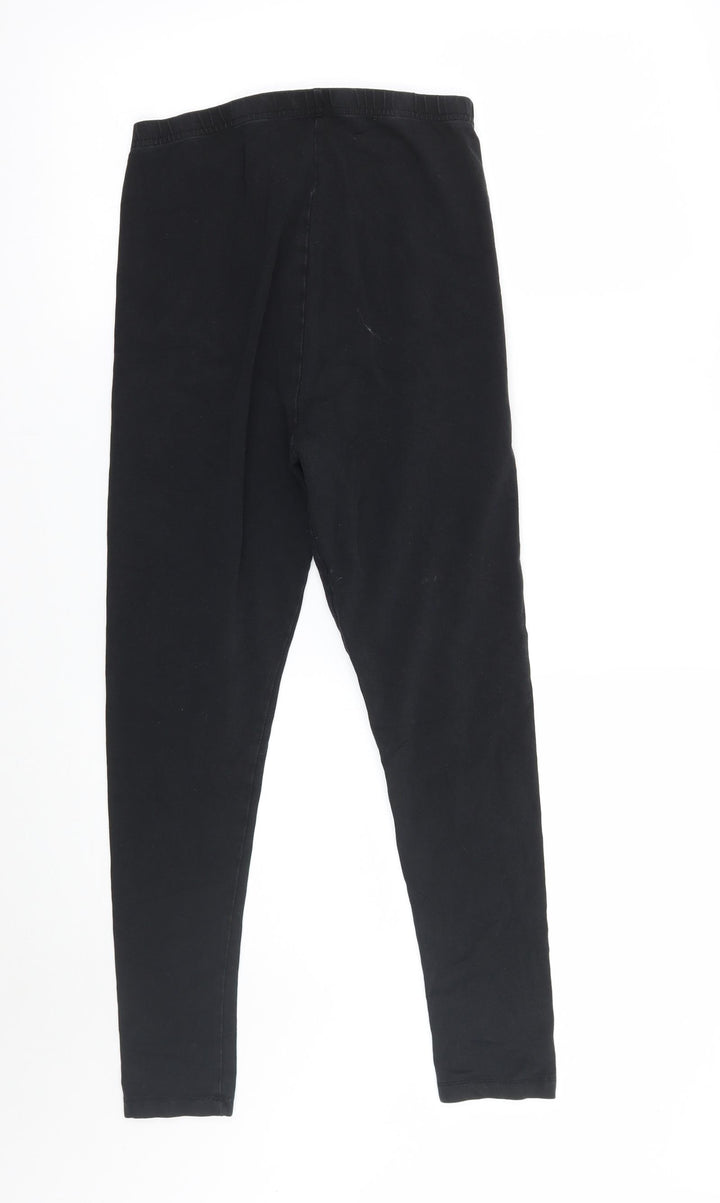 Blooming Marvellous Womens Black   Capri Leggings Size 10 L24 in