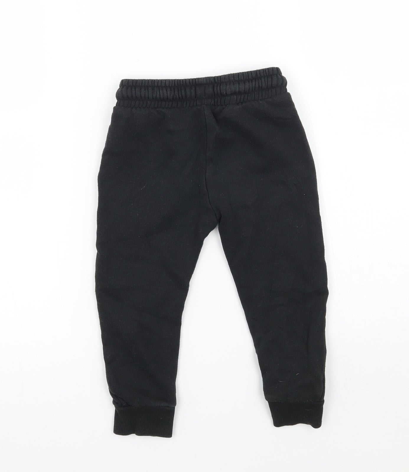 F&F Boys Black   Sweatpants Trousers Size 2-3 Years