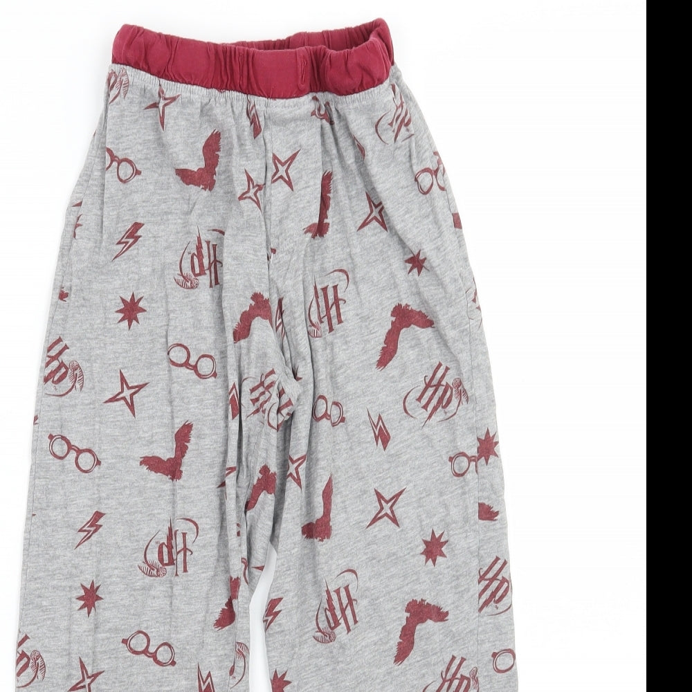 Harry Potter Girls Grey    Pyjama Pants Size 8-9 Years