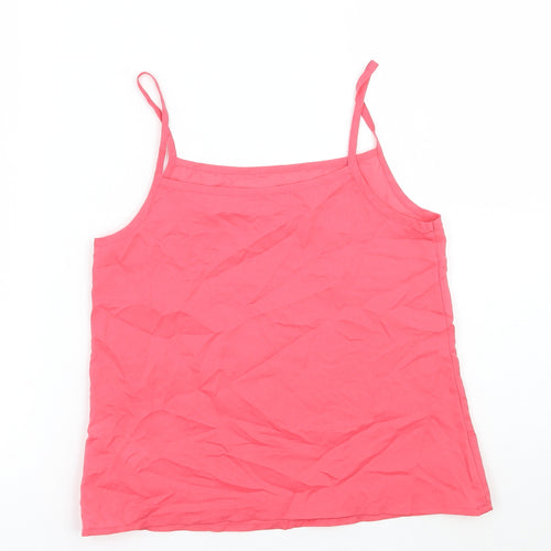 George Girls Pink   Basic Tank Size 8-9 Years