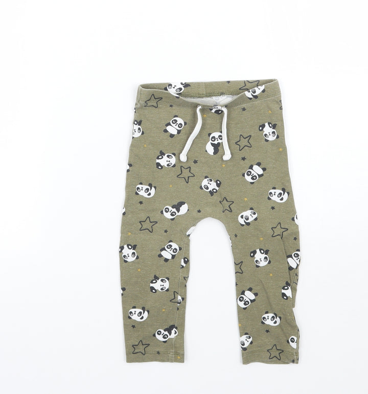 Matalan Baby Green   Capri Trousers Size 9 Months
