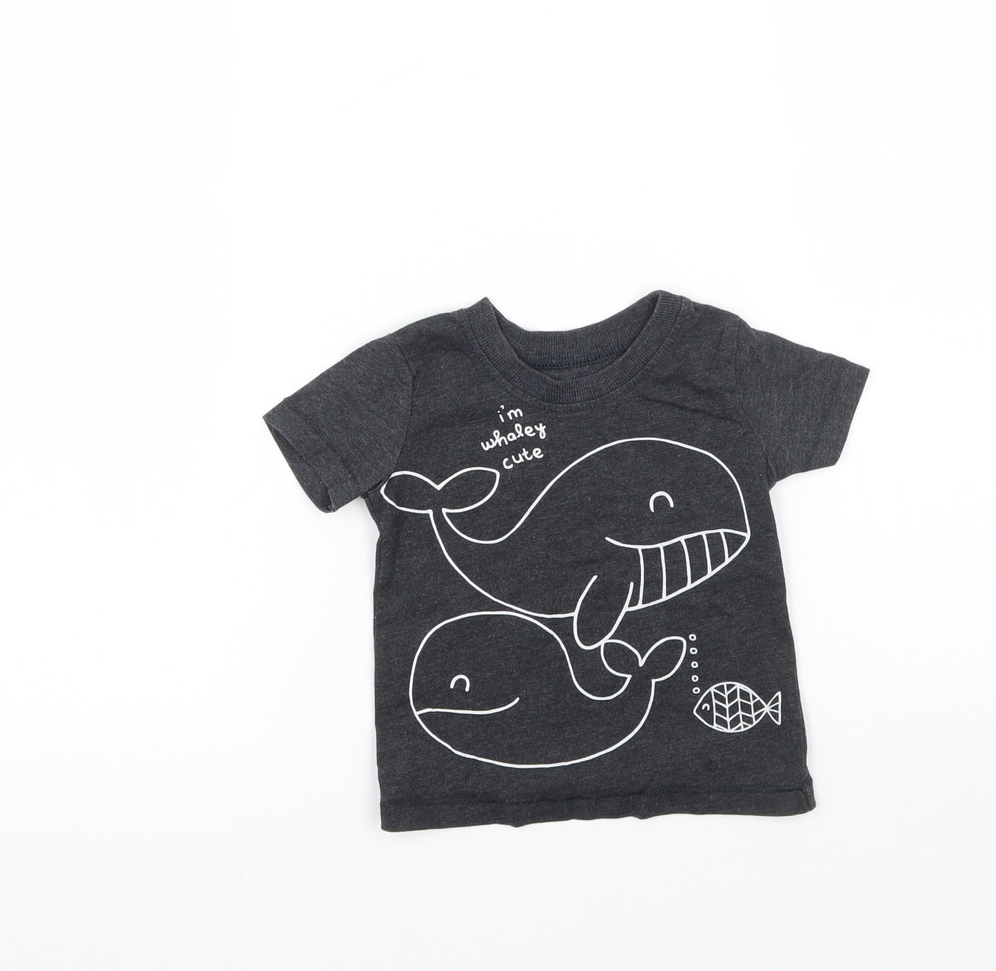 George Baby Grey   Basic T-Shirt Size 6-9 Months